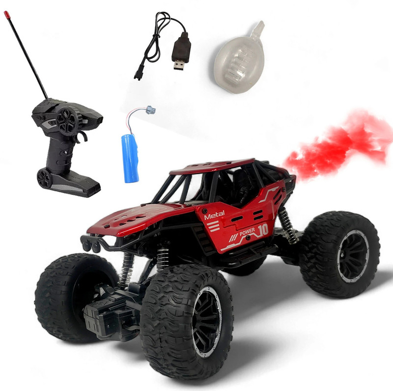 fizz Remote Control Toysmith Rock Car for Boy&Girl Both with Mist Smoke Monster truck(Multicolor)