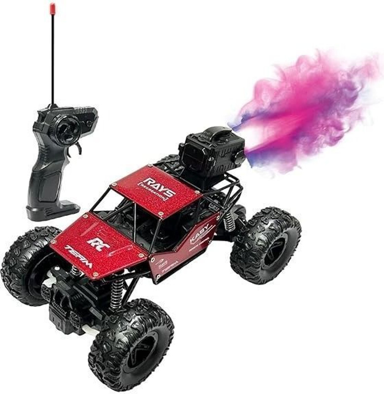 Mitansh Collection Remote Control Monster Truck 4x4 Off Road Spray Booster 4WD RC Stunt Car(Multicolor)