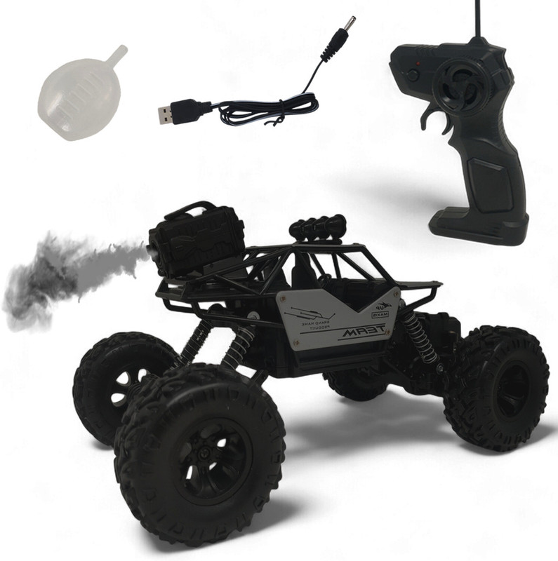 Aavkar creation Rock Crawler Car 4x4 With Mist Smoke And Monster Truck(Multicolor)