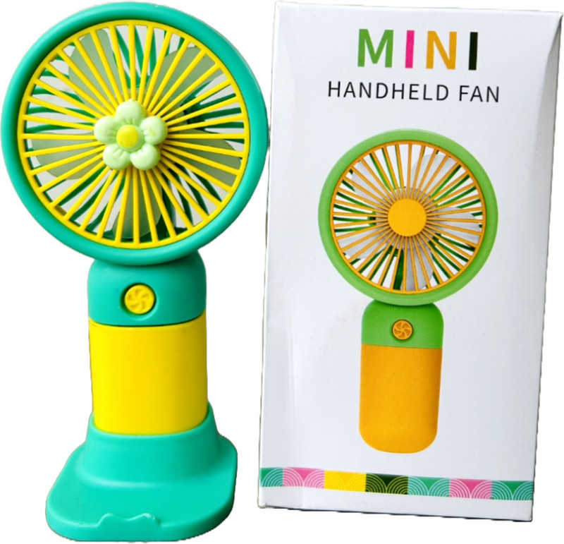 Zenvy Toofan Compact Kids Fan For Personal-Cooling(Multicolor)
