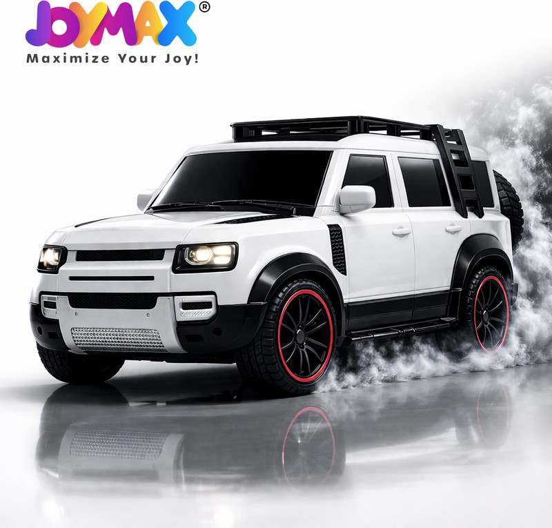 joymax RC Defender Off Road Rechargeable Remote Control Car for Kids |LED Light, Sound(Defender Rc Car)