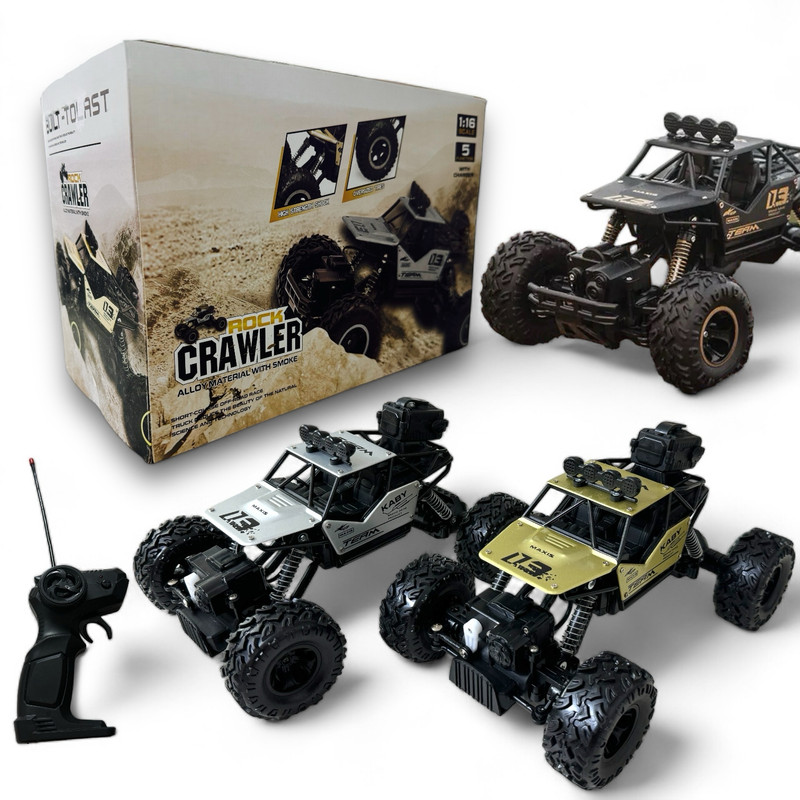 Aavkar creation Remote Control 1:18 Rock Crawler Metal High Speed 4X4 Rechargeable Car_DD5(Blue)