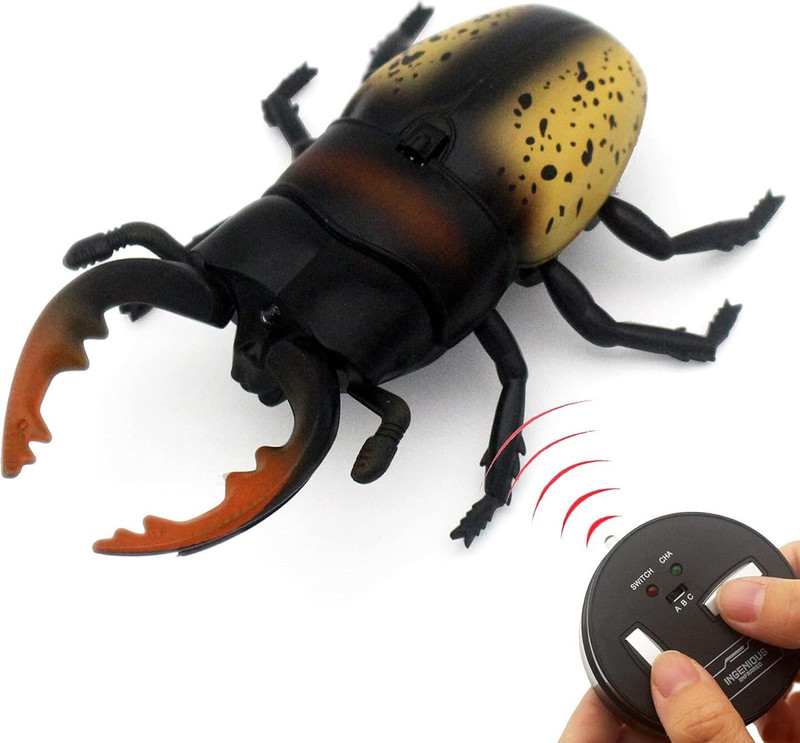 Prajapati Palace RC Beetle Remote Control Insects Realistic Electronic TOY(Multicolor)
