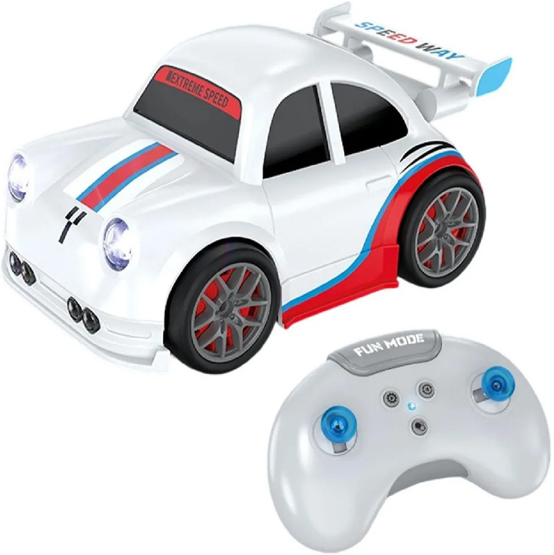 SANISHTH 2.4ghz Four Wheel Mini Desktop Small Rc Drift Car Multifunctional Remote Control(Multicolor)