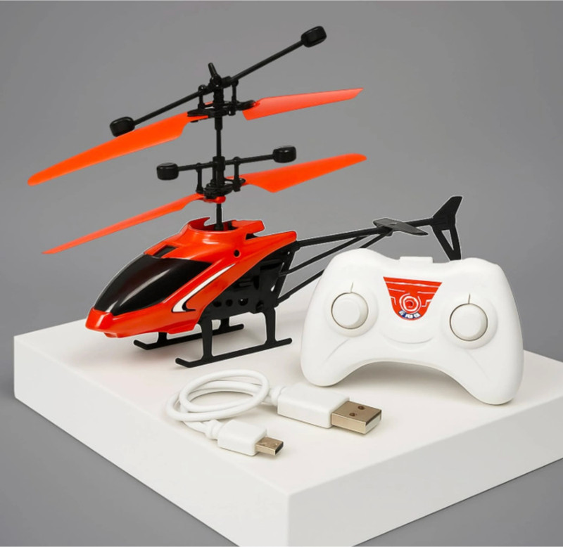 KYNE Remote Control Helicopter with Hand Sensor, USB Rechargeable Toy(Multicolor)
