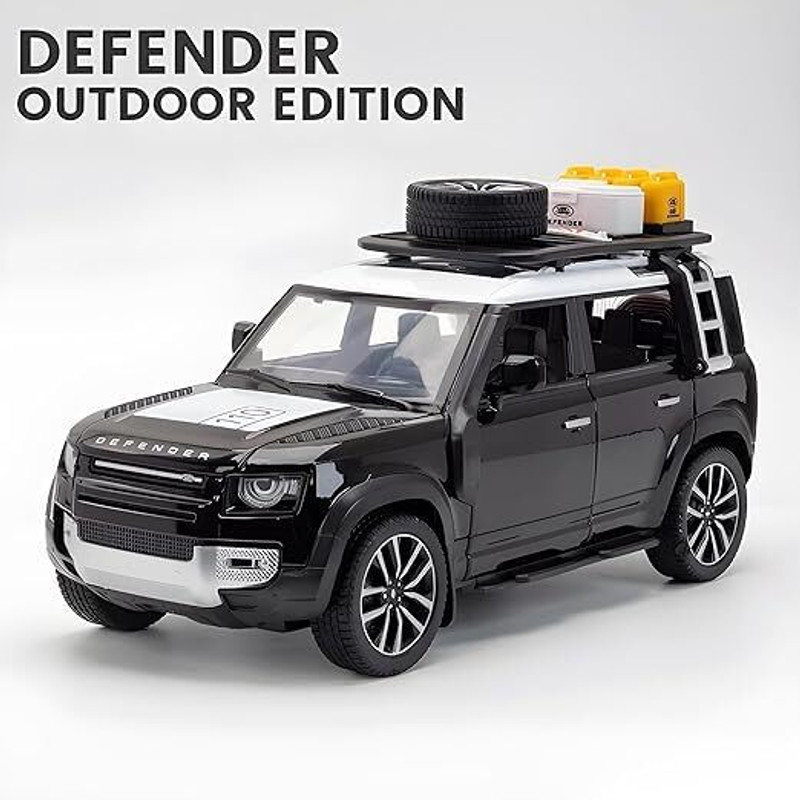 Devdhan 1:24 Land Rover Defender Alloy Diecast Metal Toy ,Off-Road Vehicles Model Toy(Multicolor, Pack of: 1)