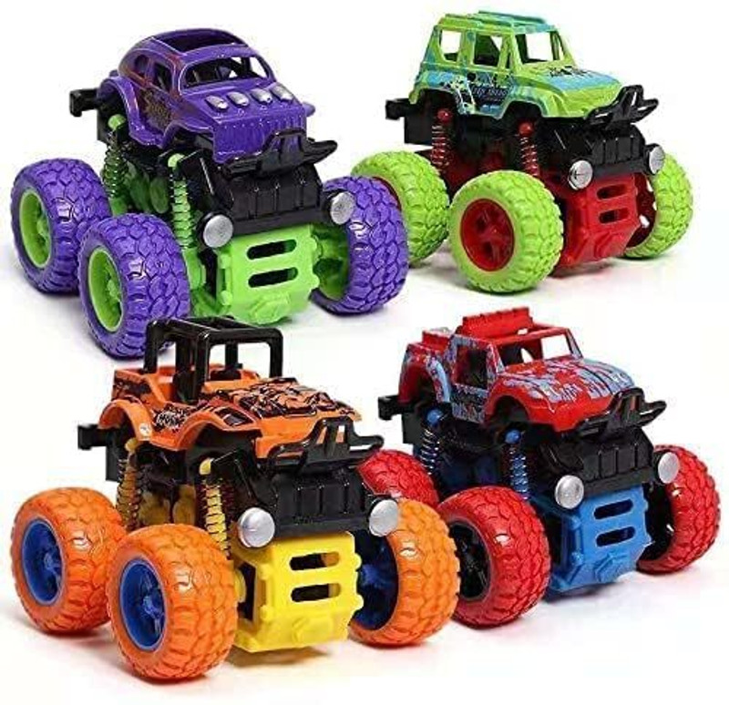 Easymart Monster Truck Toys for Kids Friction Powered Monster Truck Car Toy(Pack of 1)(Multicolor)