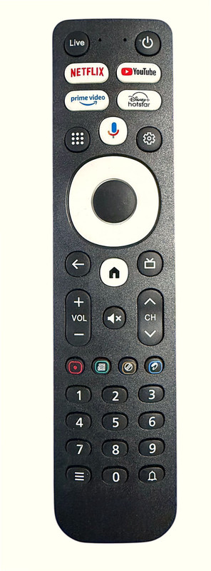 EHOP Non Voice Compatible Remote for TV 4K Smart Setup Box Airtel Xstream Remote Controller(Black)