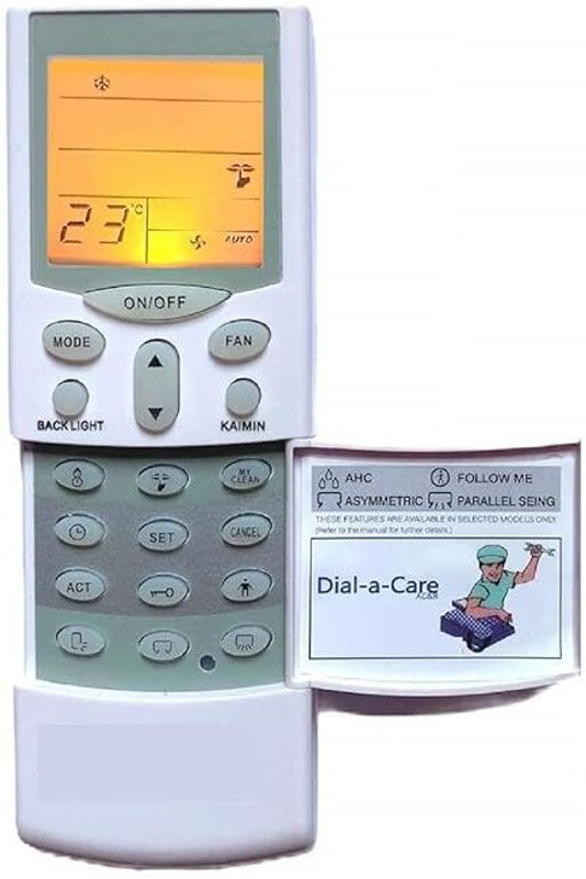 Technology Ahead Remote Control Compatible for Hitachi AC | Air Conditioner Remote 68A HITACHI Remote Controller(White)