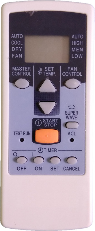 LipiWorld 23W AC Remote Compatible for O GENERAL WINDOW AC JE-11 O GENERAL AC Remote Controller(White)