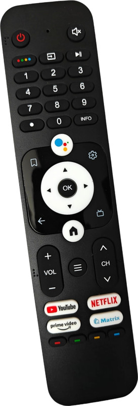 EHOP HTR-U31 Compatible Remote Control For SMART LCD LED TV Remote Control Haier Remote Controller(Black)