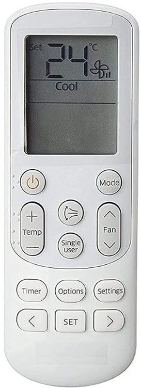 SHAILRON KE-144 Samsung Remote Controller(White)