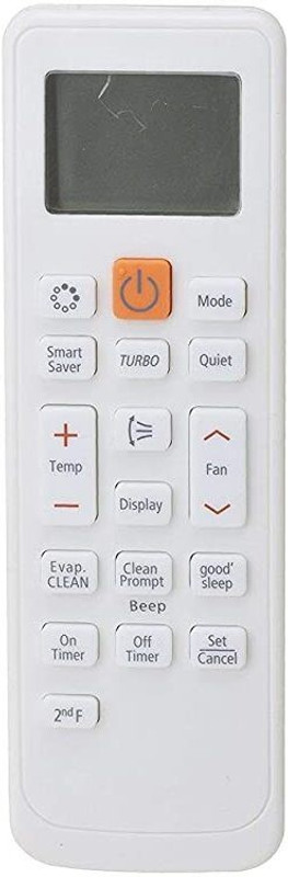 Hybite Air Conditioner Remote Compatible with Samsung AC, Please Match your old Remote Controller(White)