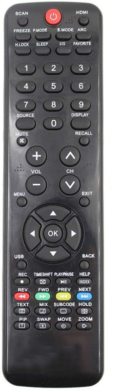 MASE Replacement HTR-09 HAIER Remote Controller(Black)