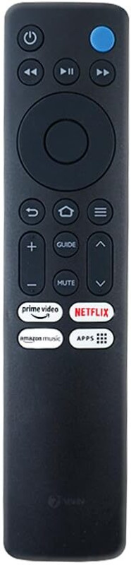 Hybite Remote Compatible with Mi Red mi Fire Tv L32R8-FVIN L43R8-FVIN Without Voice Command Suitable for F Series 32 43 50 55 Inch Redmi Remote Controller(Black)