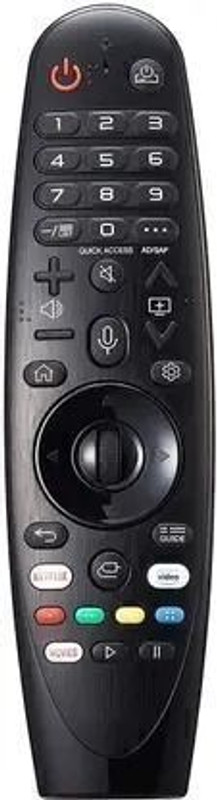 Uneo Star Remote Control Compatible with Smart Led tv MR20GA(Without Voice & Mouse) lg Remote Controller(Black)
