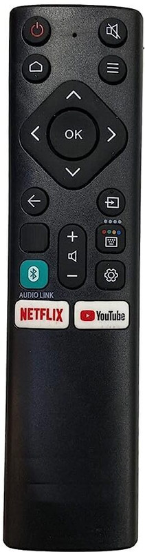 Tech Vibes LLoyd TV Remote Compatible with  Smart LED LCD TV with Netflix (Without Voice) Lloyd Remote Controller(Black)