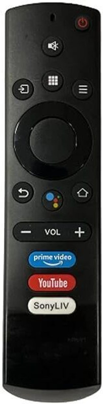ANM Voice Command Remote Compatible for Smart tv KODAK , Thomson, VERIFICATION ON 9408256237 Remote Controller(Black)