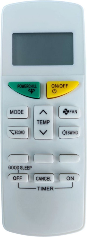 RE 132A Daikin AC Remote Controller(White)