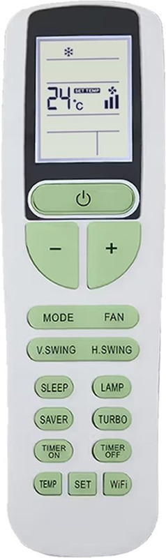 Oyrlize 133B Original AC Remote Compatible with Voltas Smart Split AC Model 133B WiFi Functio Voltas Air Conditioner Remote Controller(White)