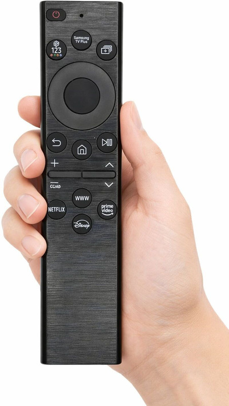 miracles in hand Non-Voice Remote Compatible with Smart LED TV 4K NEO QLED OLED NO Solar Charging SAMSUNG Remote Controller(Black)