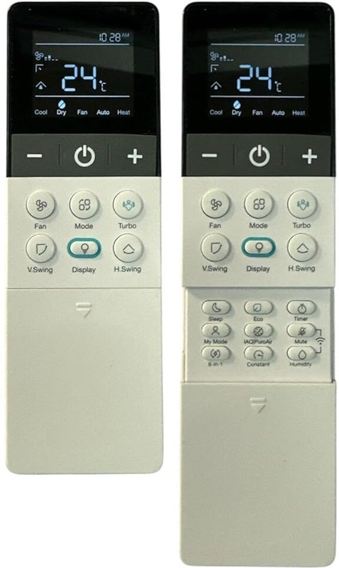 ANM Ac remote 6 in 1 convertible for stellar /Stunnair / Stylus Lloyd Remote Controller(White)