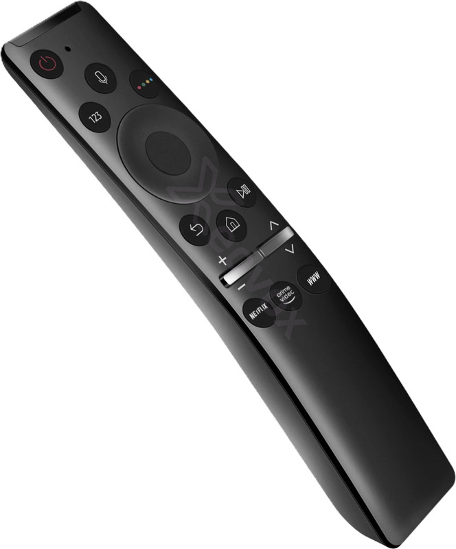 Xeovox Universal for All Samsung Smart led tv Universal Remote for All Original samsung Smart LED Tv QLED UHD Curved HD 4K 8K Samsung, Without Voice Remote Controller(Black)