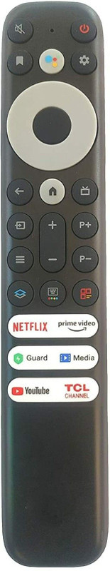 NixGlobal M351 RC902V FMR1 SMART LED (without voice control) Remote Compatible with TCL / IFFALCON 8K OLED SMART ANDROID LED LCD TV Remote Controller(Black)