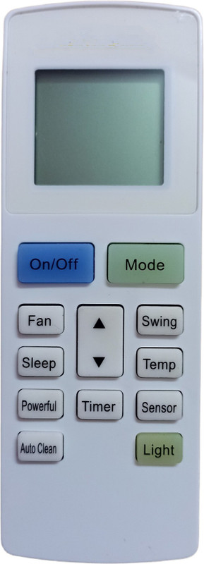 RE 222 O General O GENERAL AC Remote Controller(White)