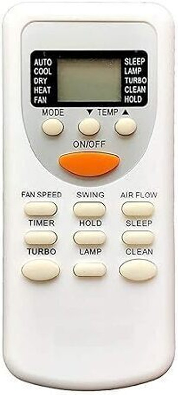 Tech Vibes Lloyd AC-49 Compatible For Lloyd Ac Remote Control [Ac-49] Lloyd AC Remote Controller(White)