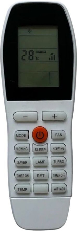 NixGlobal M271 248 V0LTAS AC Remote Compatible with VOLTAS 1 / 1.5 / 2 TON AC Remote Controller(White)