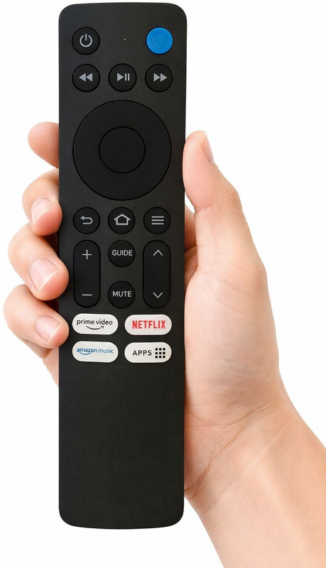 miracles in hand 1 NON-VOICE Remote Compatible with 4K LED HD REDMI FIRE TV Remote Controller(Black)