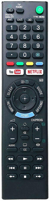 vmps RM-L1370 RMT-TX321P RMT-TX300P RMT-TX301P RMT-TX2002P Compatible for Sony Bravia TV Remote Controller(Black)