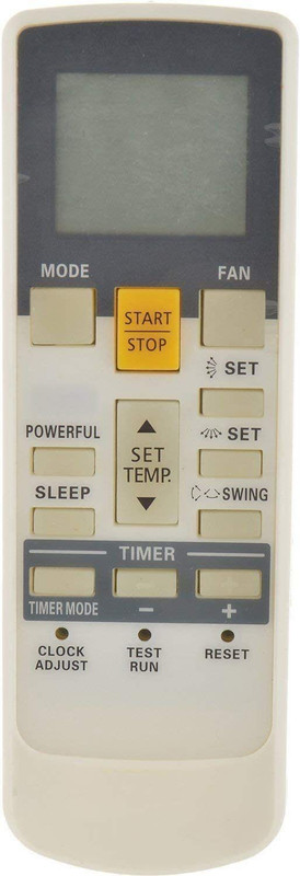 Kishore Traders Compatible AC Remote Control for O General Split AC Ar-Raj1E Remote Compatible AC Remote for SPLIT Ac Ar-Raj1E (Please match your existing remote with given image) O GENERAL Remote Controller(OFF WHITE)