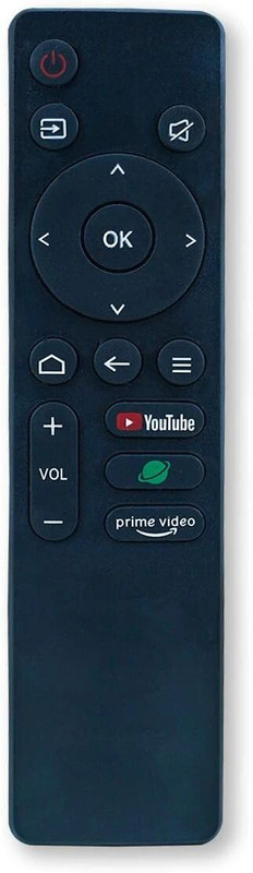 Woniry Remote Control Compatiable For  Smart Led Tv Infinix Remote Controller(Black)