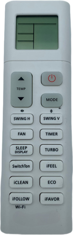 Xpecial M213 254A AC Remote Compatible with KELVINATOR 1 / 1.5 / 2 TON AC Remote Controller(White)