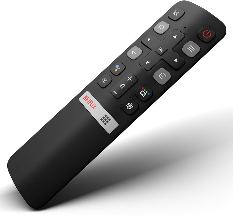 Xeovox compatible for TCL Tv Original for Iffalcon tcl Smart Android 4k FHD UHD QLED TCL, Iffalcon, No Voice Command, or Google Assistance Feature Remote Controller(Black)