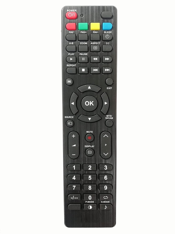 TIZOQ Remote Control No.CLE-1023 HITACHI LED LCD Smart TV Remote Controller(Black)