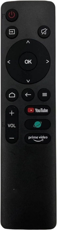 RE infinix smart Led tv without voice Remote Controller(Black)