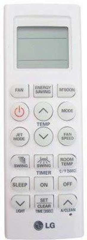 mumax Compatible for AC 129 Remote Controller(Cream) (Pack of 1) LG Remote Controller(White)