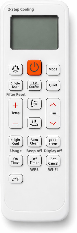 Electvision Remote Control for Ac Compatible with WiFi AC (90A) Samsung Remote Controller(White)