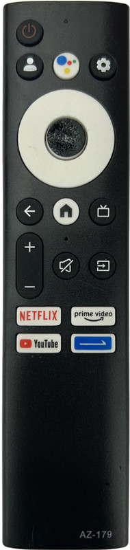 Cst Remote Control for VW Smart LED TV - Without Voice | Compatible with VW (32,43,50,55 inches) Pro Series 4K Ultra HD Smart QLED Google TV Remote Controller(Black)
