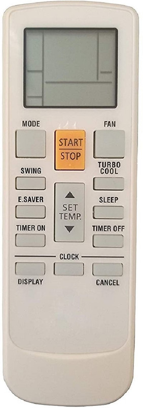 LipiWorld 231AK AC Remote Control (Old Remote Exactly Same Remote Will Only Work) Compatible For Akai AC Remote Controller(Grey)