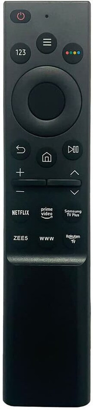 Aurabeam Remote Compatible with Smart 4k LED UHD FHD TV Without Voice Command Samsung 4K Ultra HD LED Remote Controller(Black)