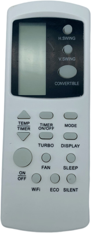 NixGlobal M92 36-J L-G AC Remote Compatible with LG 1 / 1.5 / 2 TON AC Remote Controller(White)