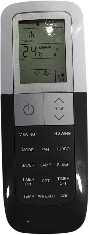 SKYNEU Voltas AC 100% Original Split/Window AC 1ton 1.5 ton 2 ton (Exactly Same Remote Will Only Work) Remote Controller(Black)