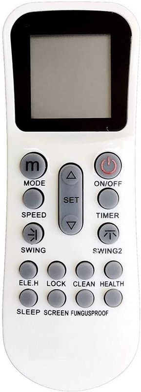 Rohit Electronics Air Conditioner Remote Compatible For Lloyd Split/Window Ac (Exactly Same Remote Will Only Work) Remote Controller(White)