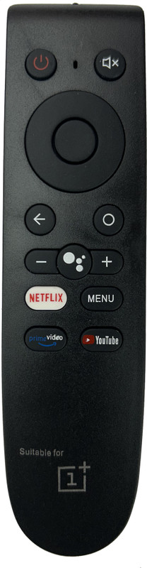 Cst Remote Control for OnePlus Smart LED TV - No-Voice Function - Works with OnePlus Smart LED TV, Y Series (32Y1 / 40Y1 / 43Y1) Remote Controller(Black)