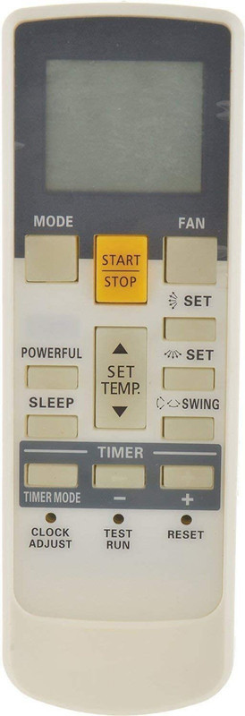 OG M68 (107A) Remote AR-RAJ1E 107 Compatible with O GENERAL AC Remote Controller(White)
