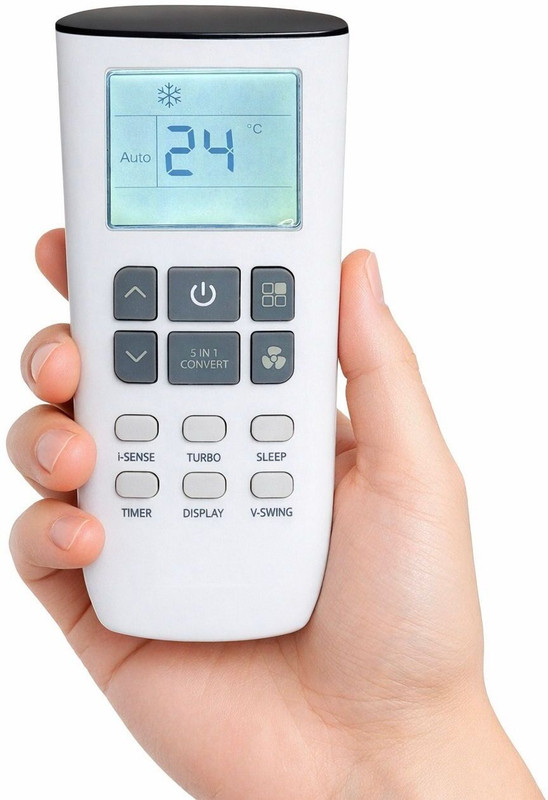 miracles in hand MIH307 REMOTE WITH INVERTER AC REMOTE (5 IN 1 CONVERT FUNCTION) GODREJ Remote Controller(White)